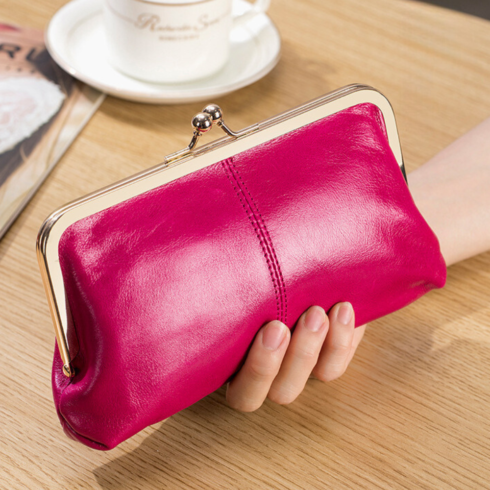 Fuchsia porte monnaie best sale